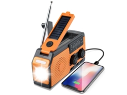 Radio portátil clásica, de madera, Bluetooth, carga USB, GOKOCO