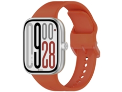 Pulsera para Xiaomi Band 9 Pro / 8 Pro - Silicona de color sólido - Naranja de liberación rápida