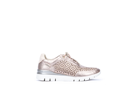 Zapatillas Cordão de Mujer PIKOLINOS Elastico Cantabria Piel Plateado (39)