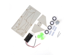 Modelo de avión 2026, kit educativo de montaje DIY para niños, juguete científico de madera.