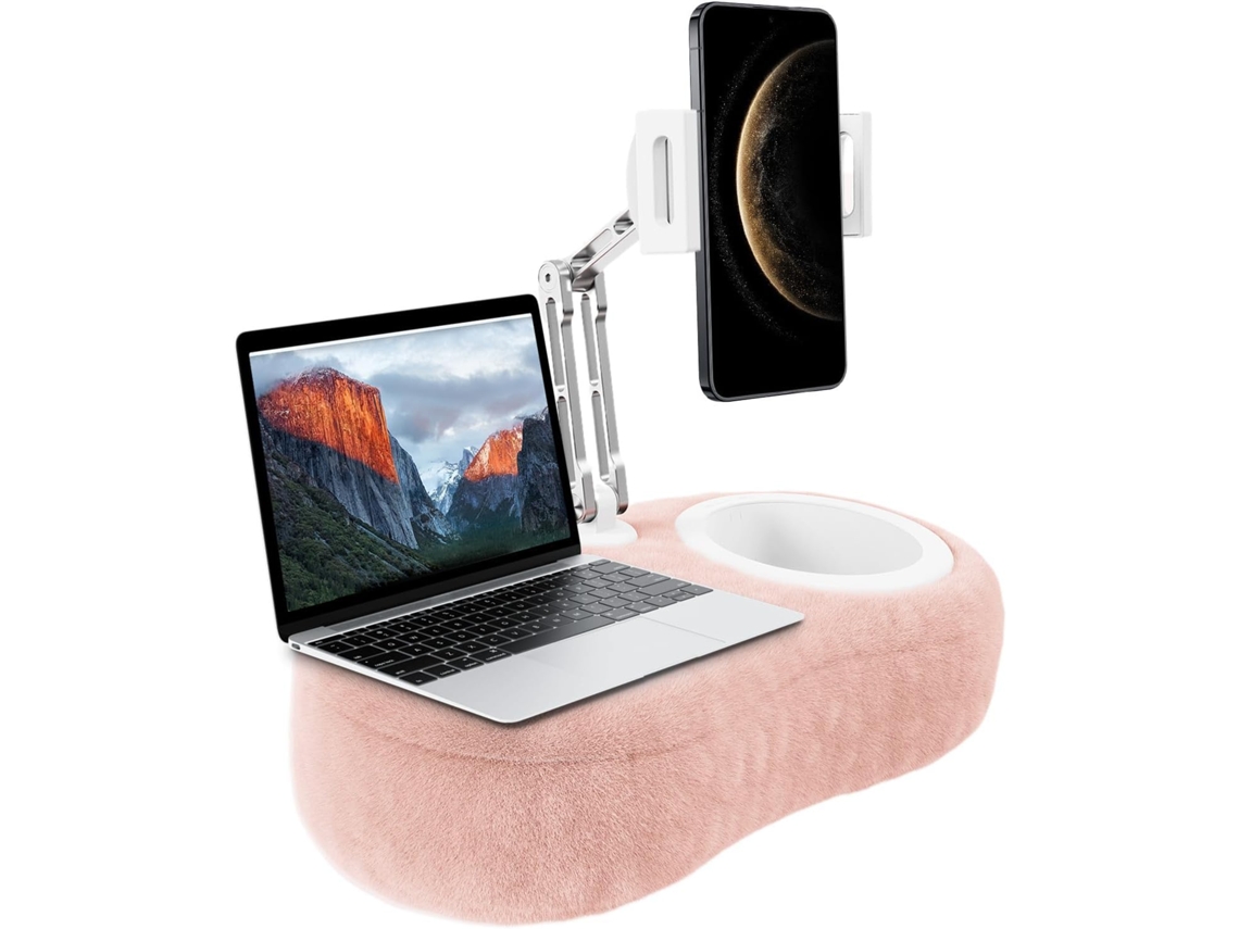 O Soporte Acolchado Para Teléfono Para Usar En El Regazo | Soporte Antirrobo Para Smartphone Para Camas, Oficinas Y Sofás