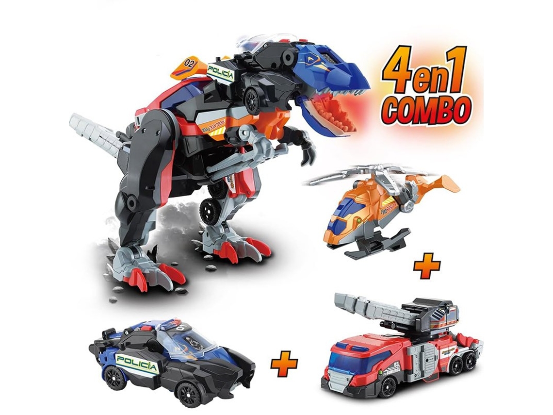 Switch & Go Dinos 3 En 1 Mega T-Rex S,O,S,
