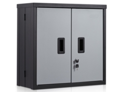 Armario de pared plegable para herramientas y almacenamiento, 66 cm, capacidad 108,8 kg, Tekmaquinas
