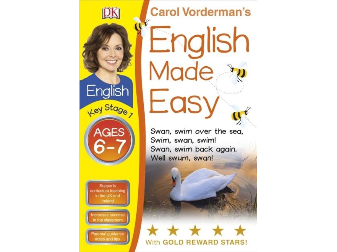 Libro English Made Easy Ages 6-7 Key Stage 1 de Carol Vorderman (Inglés)