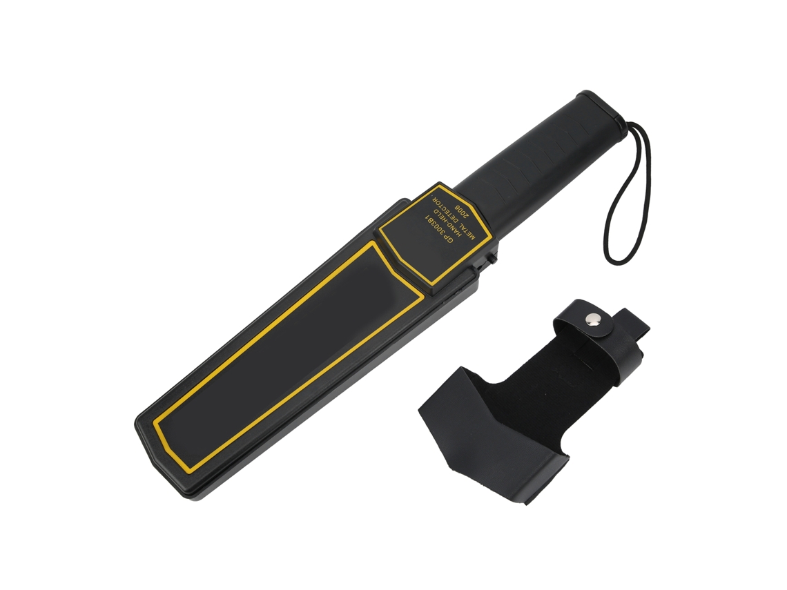 Detector De Metal Portátil Sencillo Para Seguridad Aeropuertos Estaciones Salas Examen