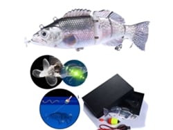 Señuelo De Pesca Robótico Eléctrico Con Segmentos Nadadores Carga Usb Bait De Nado
