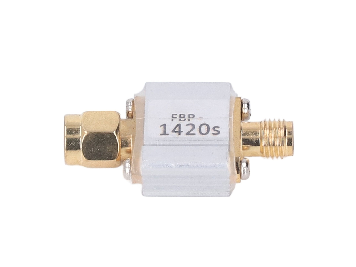 Módulo De Filtro Pasabanda Saw De 1420 Mhz Y 80 Mhz Con Interfaz Sma Para Radioastronomía.