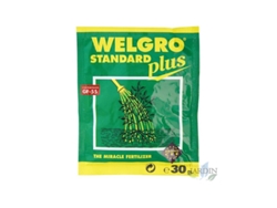 Fertilizante Welgro Standard Plus 30 Gr. Recomendado para Todas Las Aplicaciones SUINGA