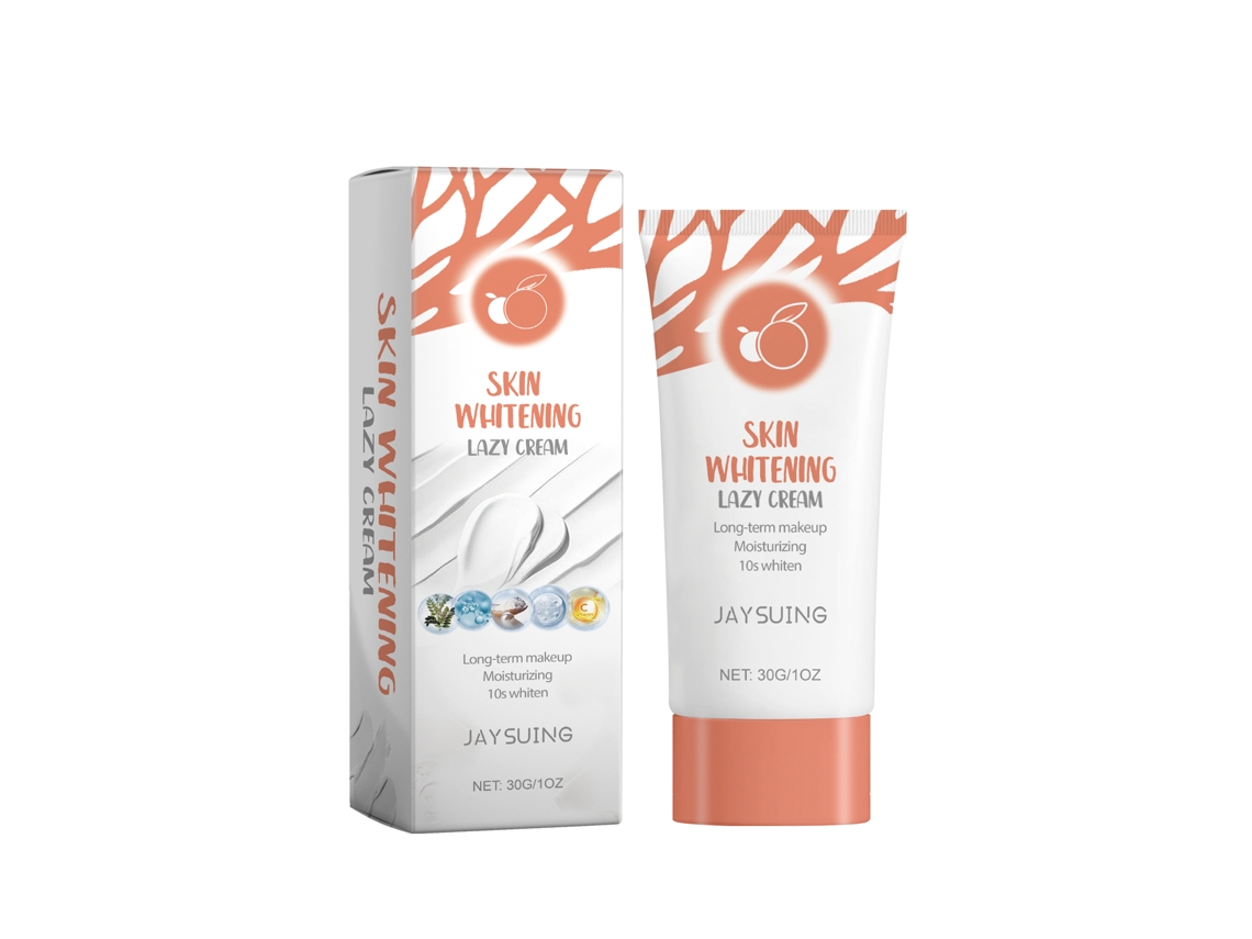 Crema blanqueadora e hidratante con efecto aclarante e hidratante.