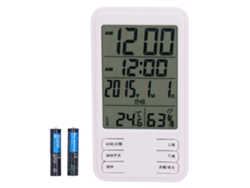 Medidor Digital De Temperatura Y Humedad De Alta Precisión Con Pantalla Electrónica Para Uso Doméstico.