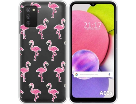 Carcasa Samsung Galaxy A03s TUMUNDOSMARTPHONE Flamenco Multicolor
