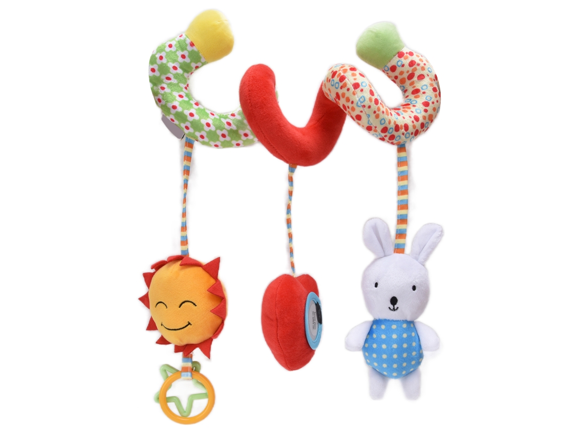 Peluche En Espiral Para Cuna, Silla Y Cochecito De Bebé Con Sonido De Campana Y Vibración.