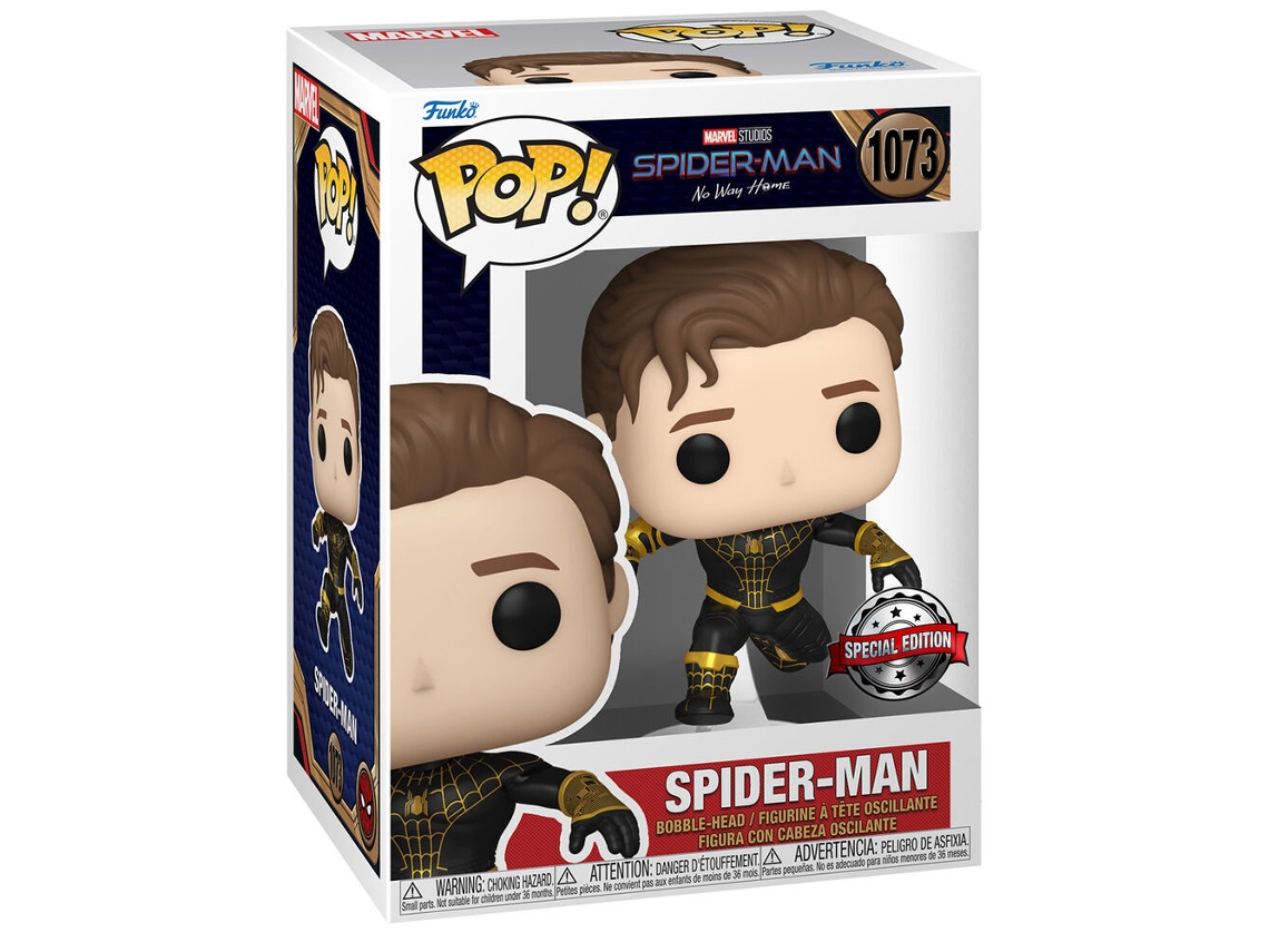 Figura Pop Marvel Spider-Man No Way Home Spider-Man Exclusiva B.active