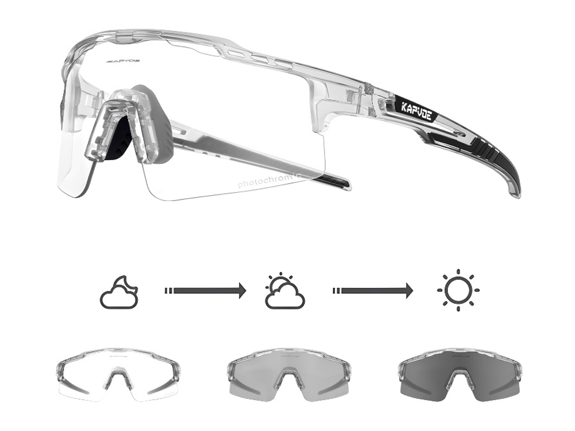 Gafas De Ciclismo Fotocromáticas Para Hombre Y Mujer, Ideales Para Deportes Al Aire Libre, Bicicletas De Montaña Y Resistentes Al Viento.