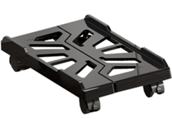 Soporte Para Torre De Pc De Alta Resistencia Para Colocar Debajo Del Escritorio, Con Procesador Y 4 Ruedas Giratorias.
