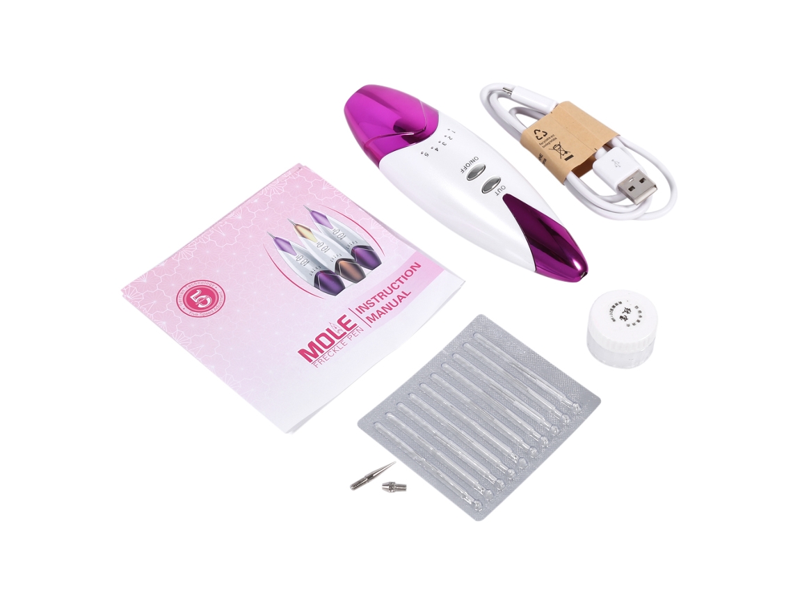Pluma portátil para eliminar manchas y tatuajes