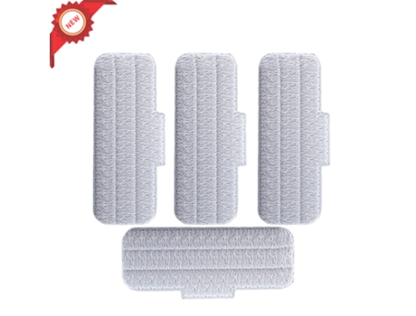 Para Xiaomi Deerma Tb900 reemplazar la fregona para Mi Mijia fregona con rociador de agua 360 cabezal de paño de limpieza giratorio paño de fibra d...