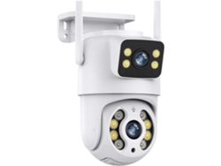 Cámara Ip De Seguridad Inalámbrica Para Exteriores 4k Ptz De 6mp Con Wi-fi, Doble