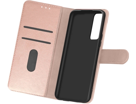 Funda Samsung Galaxy A03s AVIZAR con Tarjetero (Rosa)