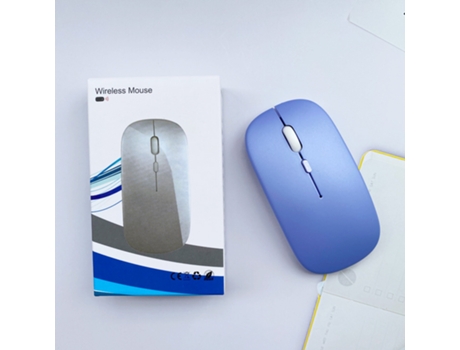 Bluetooth Mouse Rechargeable Inalámbrico Mouse For Macbook Pro Azultooth Inalámbrico Mouse For Laptop Purple