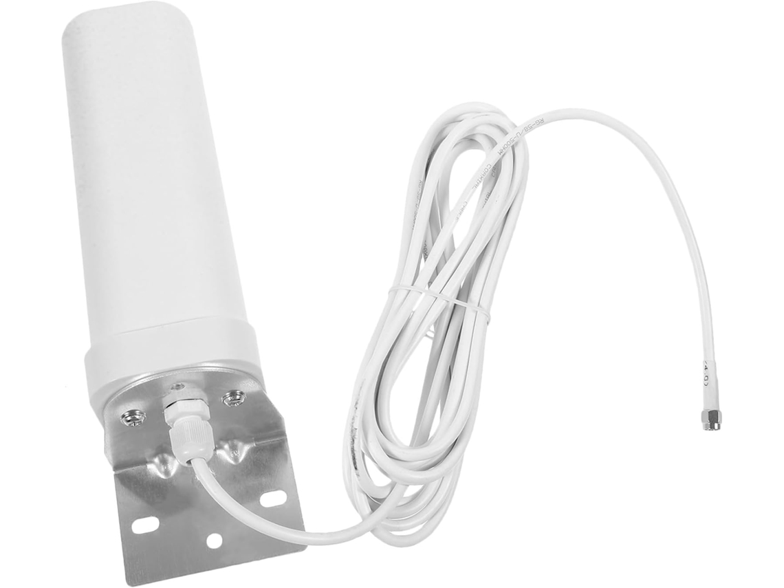 Antena Omnidireccional 3g 4g Exterior Ganancia 16-18dbi En Metal Y Plástico Para Mejora