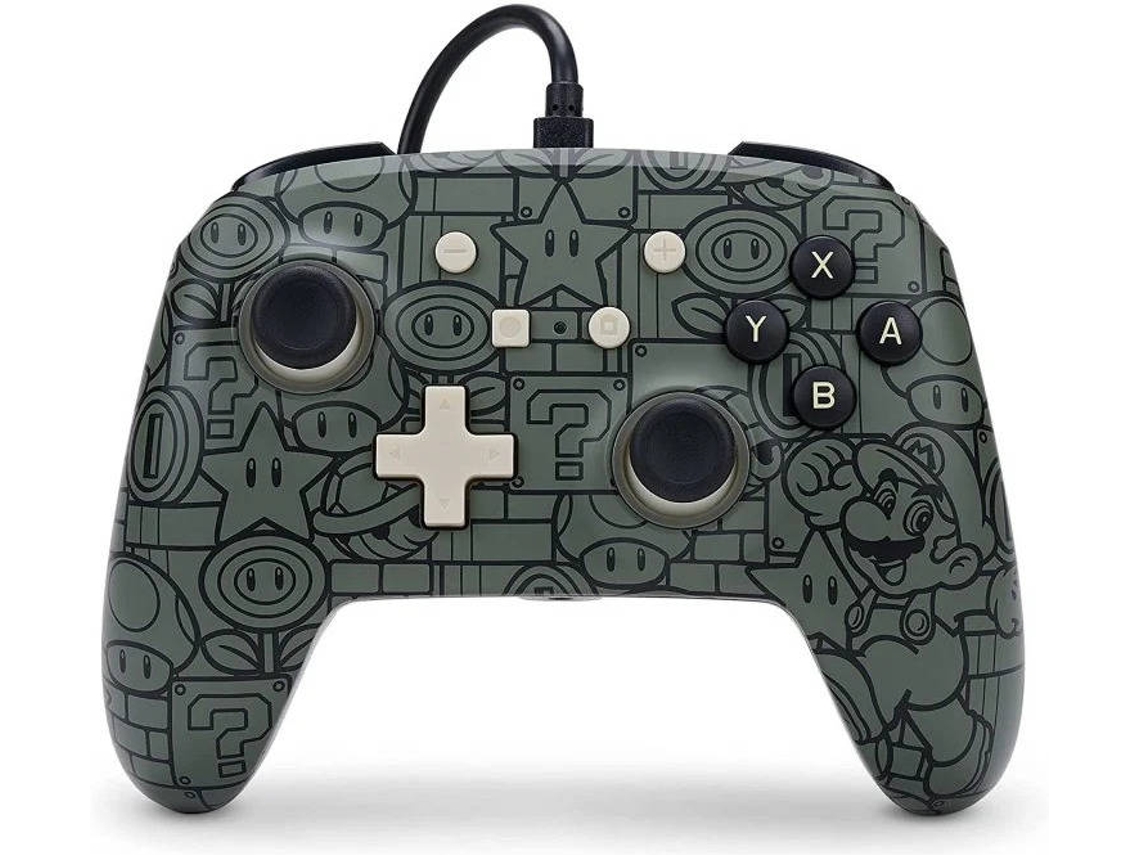 Mando Nintendo Switch POWERA Power-UP Mario Gris
