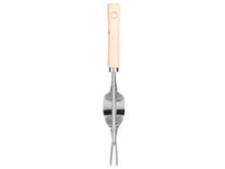 Extractor de malas hierbas portátil de acero inoxidable para jardín y césped.