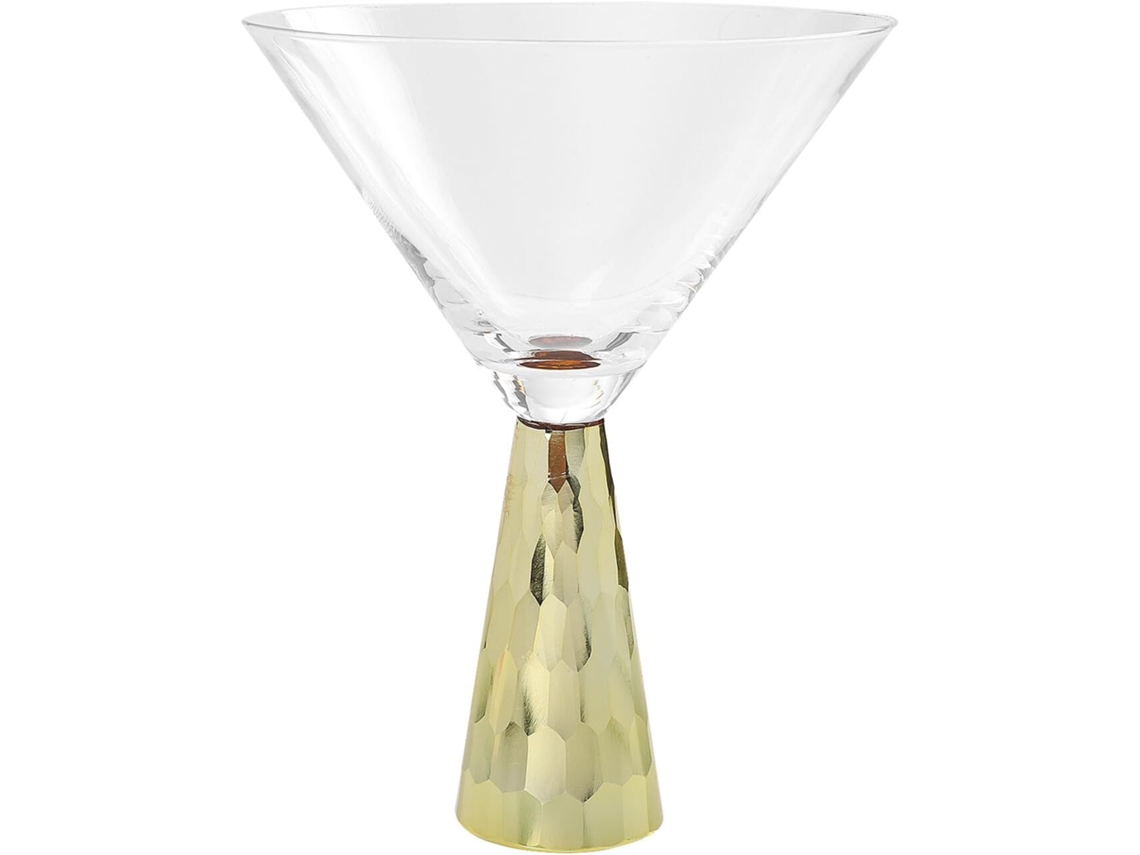 Copa De Cóctel Decorativa Dorada, Apta Para Uso Alimentario, Ligera, Versátil Para Bar/hotel.