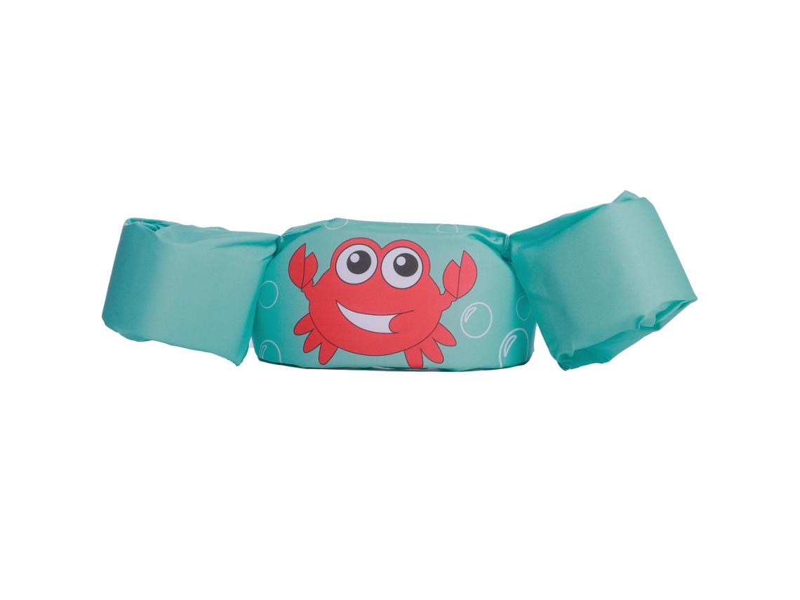 Chaleco salvavidas ajustable para niños de 2 a 6 años (cangrejo)