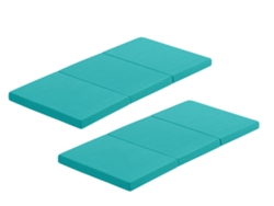 Pack de 2 Colchones Plegables para Cuna de Viaje Lulú Espuma HR D23, 120x60 cm, 5 cm Grosor, Tejido 3D Transpirable y Confortable Xaluca