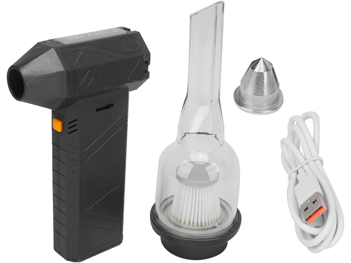 Soplador De Aire Seco Portátil Y Práctico, Velocidad Ajustable De 130.000 Rpm, Soplador De Mano, Eli