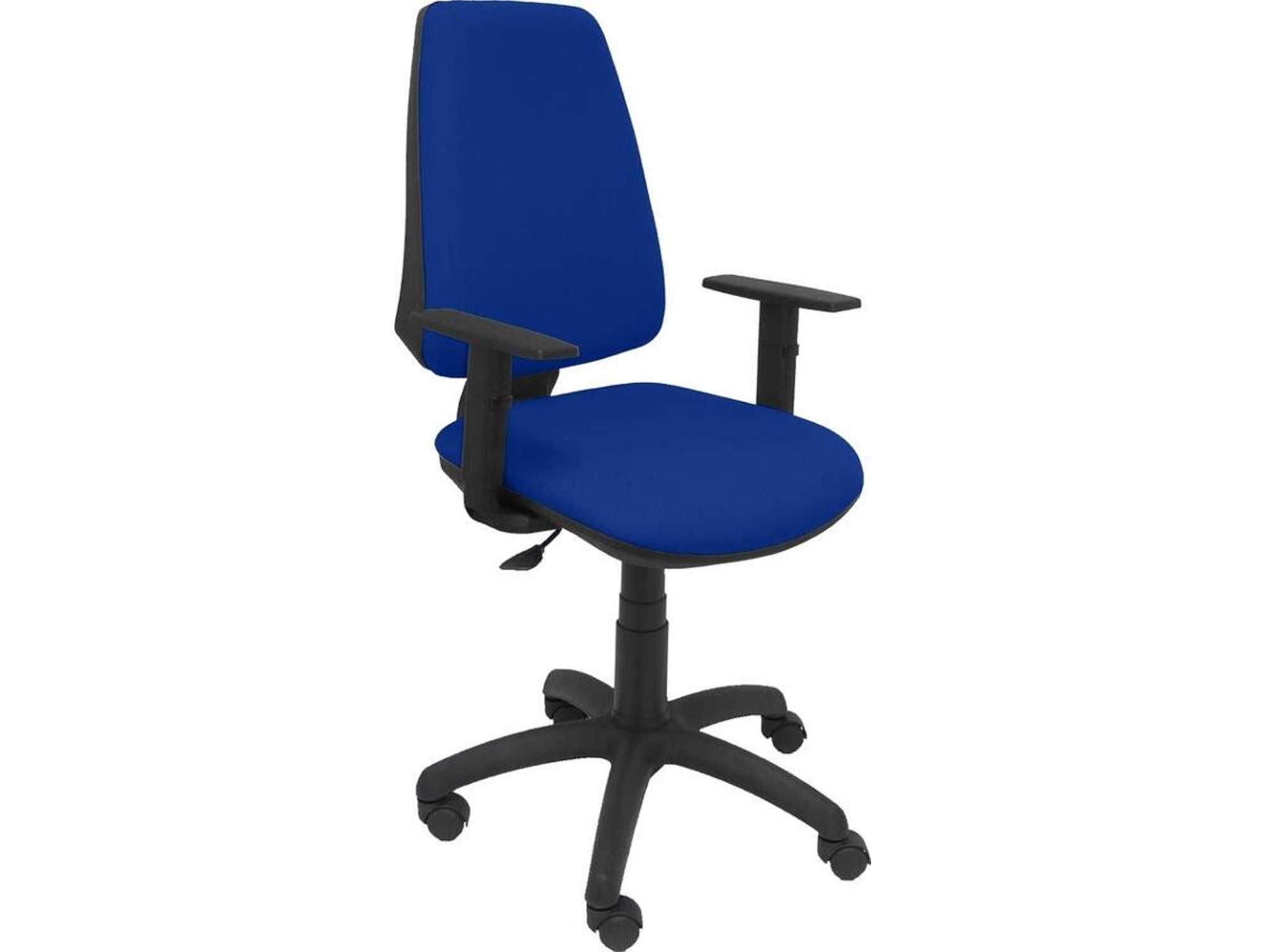 Silla de Escritorio Operativa PYC Elche CP Azul BA (Brazos Ajustables - Tejido)