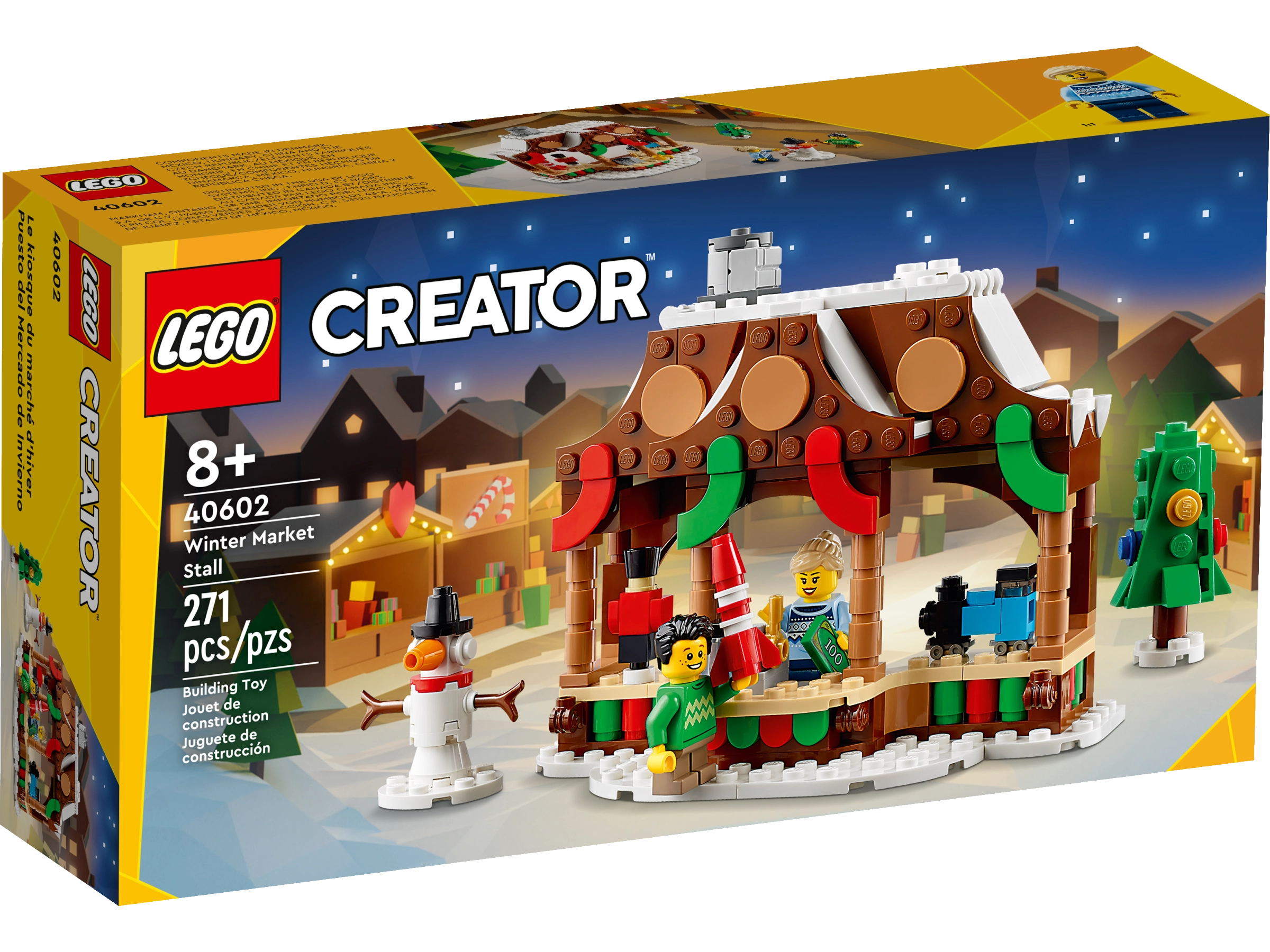Tienda de campaña del mercado de invierno Lego 40602