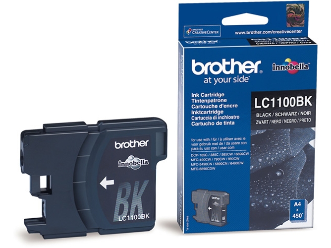 Cartucho de tinta Original BROTHER LC1100BK Negro