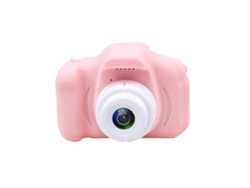 Cámara digital para niños Ushion Pink Dual HD