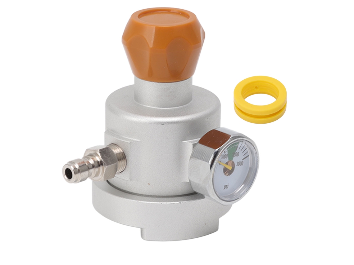 Adaptador Para Máquina De Refrescos Con Manómetro, Aluminio Resistente A La Corrosión, Conector Rápido De 8 Mm Para Co2.