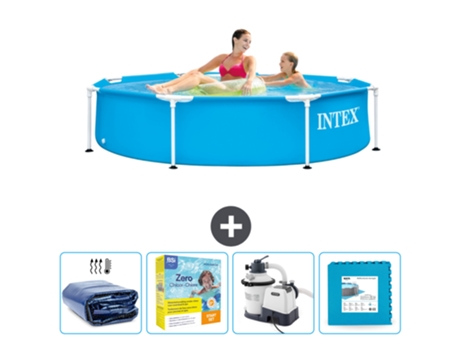 Piscina Tubular INTEX 28205NP-CB67 (1828 L - 244x51cm)