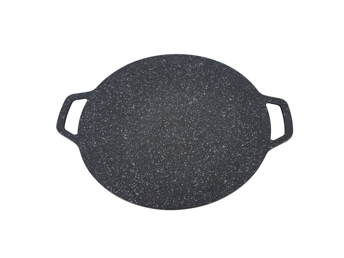 Placa De Barbacoa Reutilizable De 34cm Con Recubrimiento Antiadherente Y Alta Conductividad Térmica Para Camping Y Senderismo