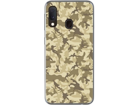 Carcasa Samsung Galaxy A20e 5.8" TUMUNDOSMARTPHONE Sand Camuflaje Multicolor