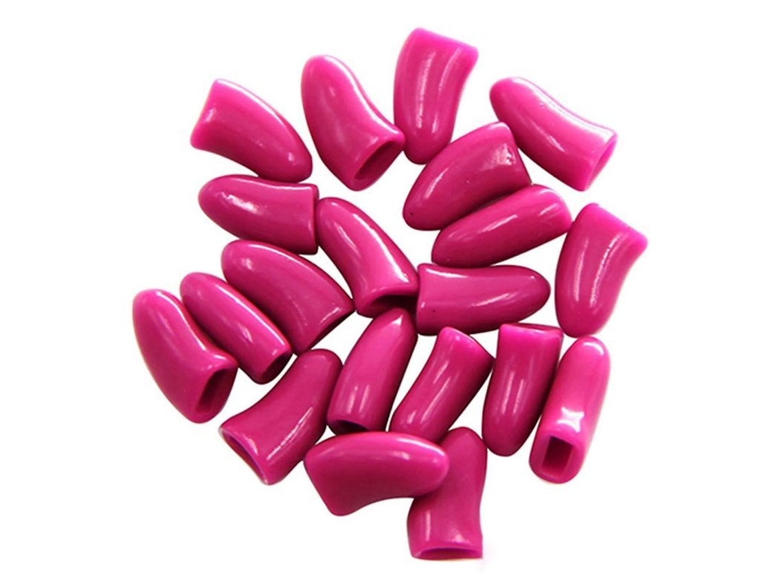 20 Protectores De Uñas De Silicona Suave Antiarañazos Para Perros Y Gatos, Protección Para Muebles, 6 Tamaños.