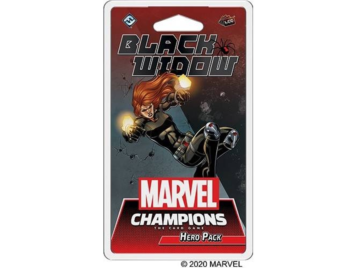 Juego de Cartas FANTASY FLIGHT Marvel Champions: Black Widow (13 años)