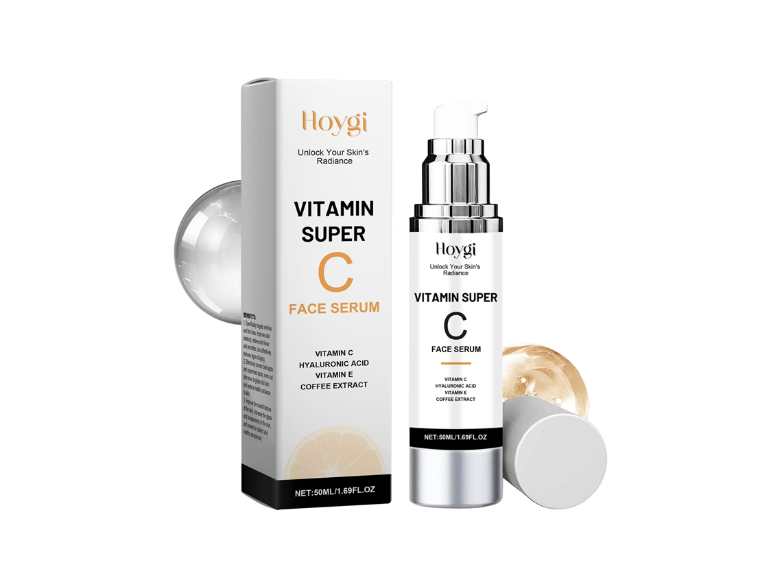 Sérum antiarrugas con vitamina C, eficaz contra las arrugas.