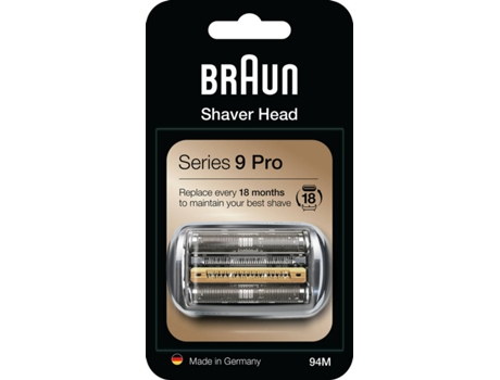 Recambio Máquina de Afeitar BRAUN 94M Pack Serie 9