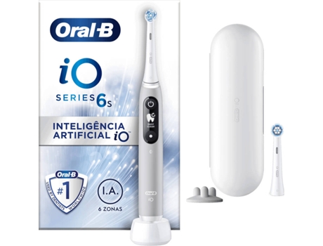 Cepillo de Dientes Eléctrico ORAL B iO 6 S Gris