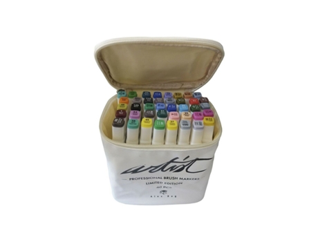 Set de Rotuladores Alex Bog Canvas Luxe Professional 40 Piezas Multicolor