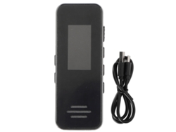 Grabadora De Voz Digital De 32 Gb Con Clip Trasero, Bluetooth 5.2, Pantalla Hd De 0,96 Pulgadas, Reproductor Mp3 Portátil