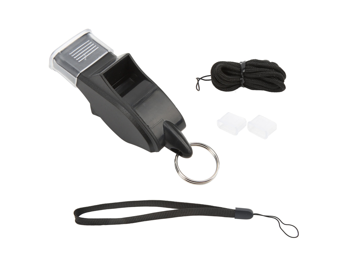 Silbato Deportivo De Plástico Con Cordón Para Un Sonido Fuerte Y Claro, Ideal Para Entrenamiento, Arbitraje, Supervivencia Y Uso Escolar.