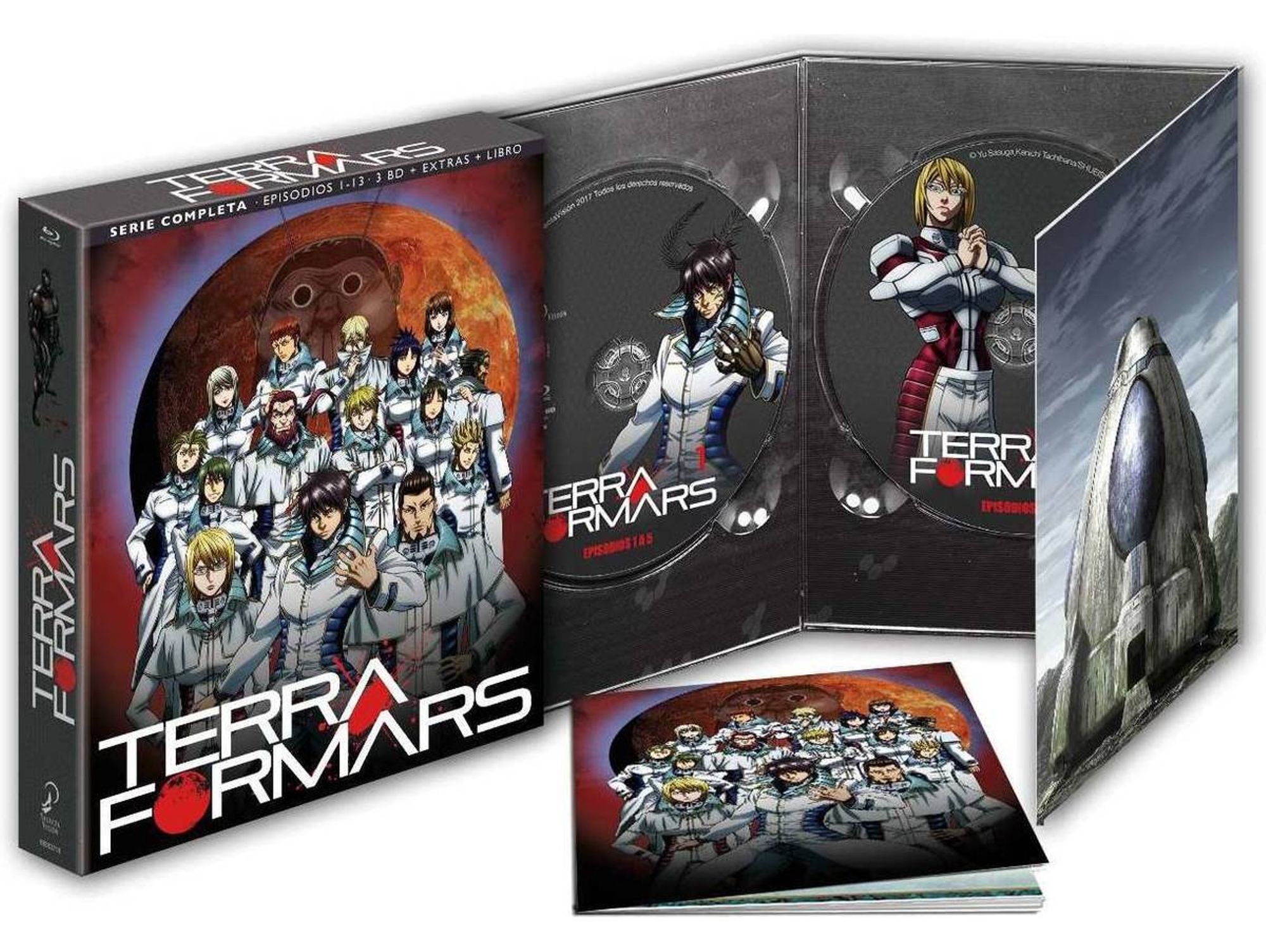 Blu-Ray Terra Formars - Temporada 1. Ep 1 - 13 - Edición Coleccionista