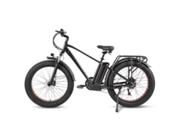Bicicleta eléctrica Cmacewheel KS26 de 500 W y 26 pulgadas con neumáticos anchos, batería de montaña eléctrica de 864 Wh y 18 Ah.