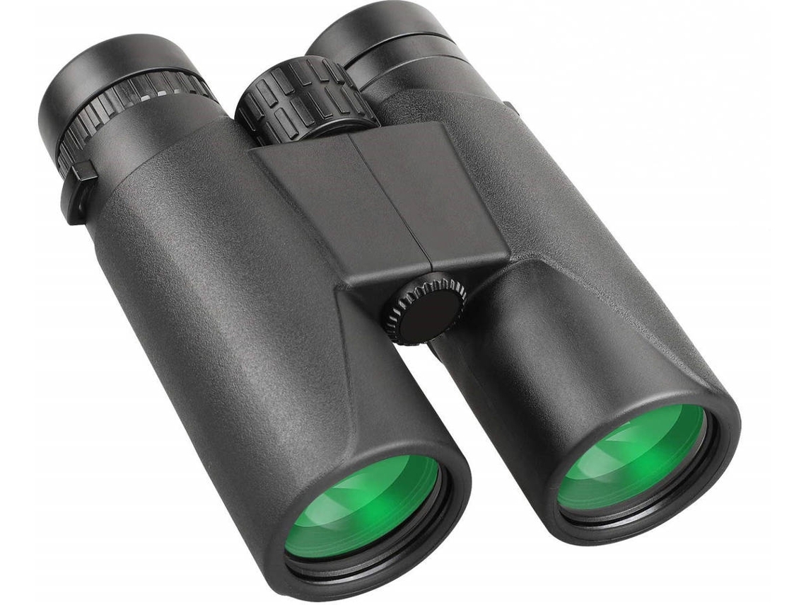 Prismáticos ENZONS Impermeable 12X42 Low Light Vision Clear Bak4 Fmc Lens Oculares de luz grande para observación-Negro